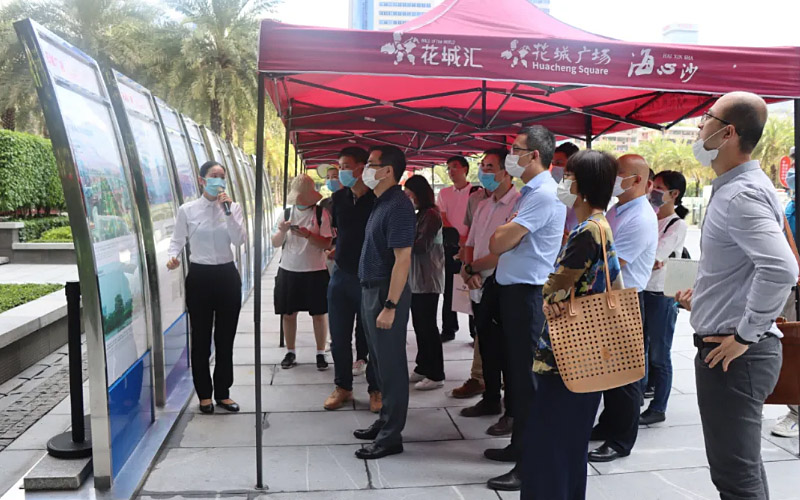 深湾发展赴珠江新城考察学习